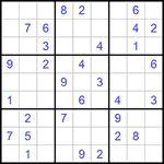 Судоку 9х9 #528 средний