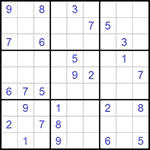Судоку 9х9 #531 средний