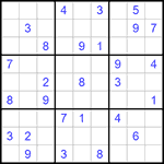 Судоку 9х9 #536 средний