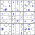 Судоку “Чет-нечет” 9х9 #72 легкий