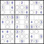 Судоку “Чет-нечет” 9х9 #79 легкий