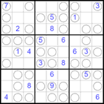 Судоку “Чет-нечет” 9х9 #65 средний