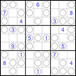 Судоку “Чет-нечет” 9х9 #73 средний