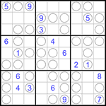 Судоку “Чет-нечет” 9х9 #74 средний