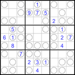 Судоку “Чет-нечет” 9х9 #75 средний