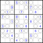 Судоку “Чет-нечет” 9х9 #76 средний