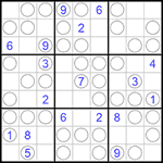 Судоку “Чет-нечет” 9х9 #71 трудный