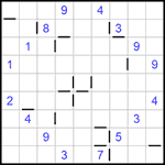 “Соседи” 9х9 #86 трудный