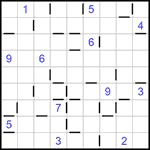 “Соседи” 9х9 #77 очень трудный