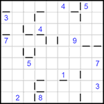 “Соседи” 9х9 #79 очень трудный