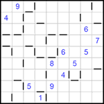 “Соседи” 9х9 #83 очень трудный