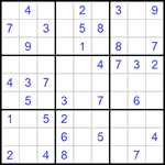 Судоку 9х9 #583 легкий