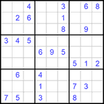 Судоку 9х9 #549 средний