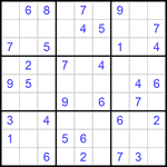 Судоку 9х9 #550 средний