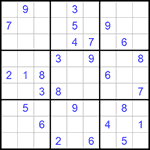 Судоку 9х9 #558 средний
