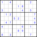 Судоку 9х9 #565 средний