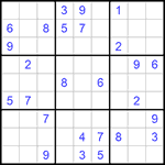 Судоку 9х9 #566 средний