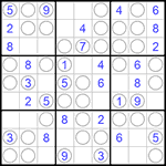 Судоку “Чет-нечет” 9х9 #85 легкий