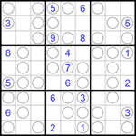 Судоку “Чет-нечет” 9х9 #81 средний