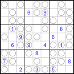 Судоку “Чет-нечет” 9х9 #85 средний