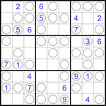 Судоку “Чет-нечет” 9х9 #89 средний