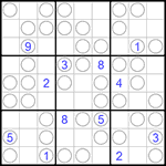 Судоку “Чет-нечет” 9х9 #79 очень трудный