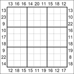 Судоку-рама 9х9 #117