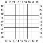 Судоку-рама 9х9 #118