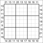 Судоку-рама 9х9 #121