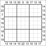 Судоку-рама 9х9 #126