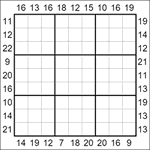 Судоку-рама 9х9 #130