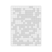 Японская мозаика #234 “Снеговик”