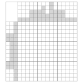 Японский кроссворд #275 “Прицел”