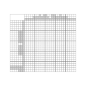 Японский кроссворд #287 “Череп”