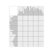 Японский кроссворд #268 “Подсолнух”