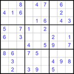 Судоку 9х9 #612 легкий