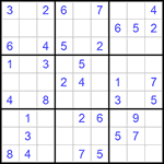 Судоку 9х9 #571 средний