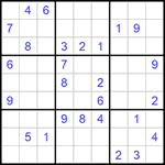 Судоку 9х9 #574 средний