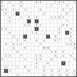 Филиппинский кроссворд #181 “Ночь”