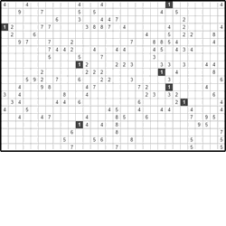 Филиппинский кроссворд #198 “Ветка”