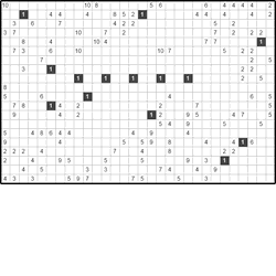 Филиппинский кроссворд #186 “Полет”