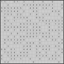 Японская мозаика #253 “Флаг”