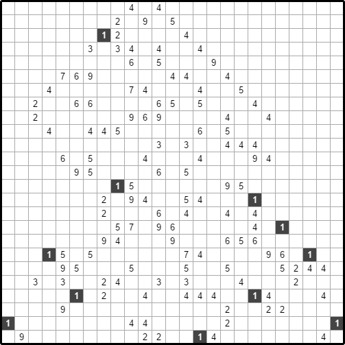 Филиппинский кроссворд #189 “Осьминог”