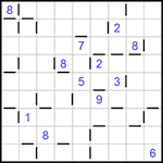 “Соседи” 9х9 #86 очень трудный