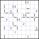 “Соседи” 9х9 #87 очень трудный