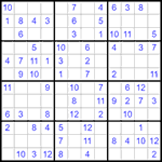 Судоку 12х12 #43 легкий