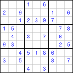 Судоку 9х9 #633 легкий