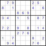 Судоку 9х9 #635 легкий