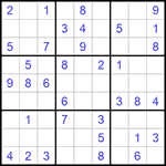 Судоку 9х9 #637 легкий