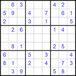 Судоку 9х9 #648 легкий